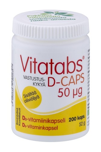 Vitatabs D-Caps 50 µg Vitatabs D-Caps 50 µg