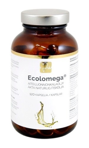 Ecolomega kalaöljykapselit Ecolomega kalaöljykapselit