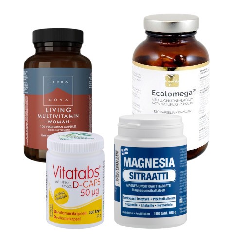 Terveyden Tukipilarit® Nainen II Terveyden Tukipilarit® Nainen II