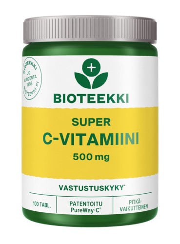 Bioteekin Super C-vitamiini Bioteekin Super C-vitamiini
